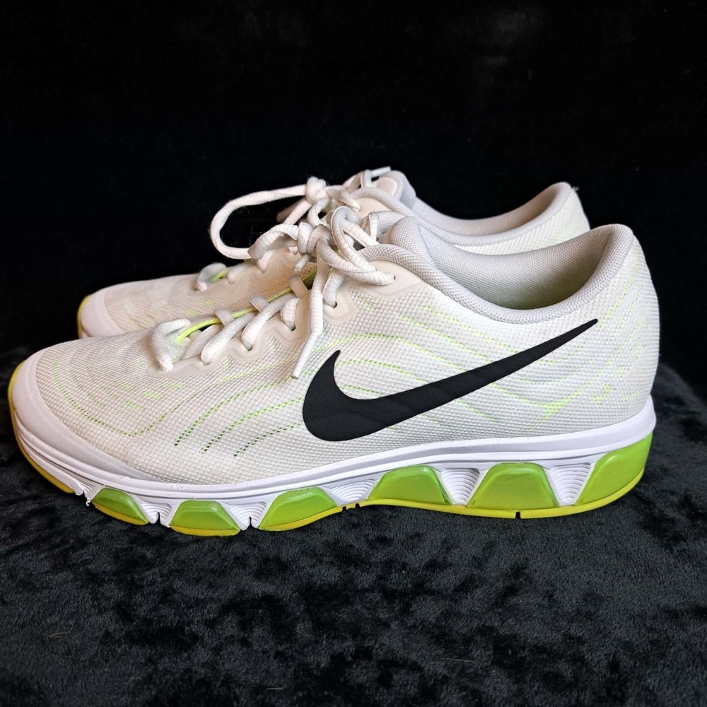 Nike Trainers Womens Size 9 Air Max Tailwind 6 White Volt Running Shoes